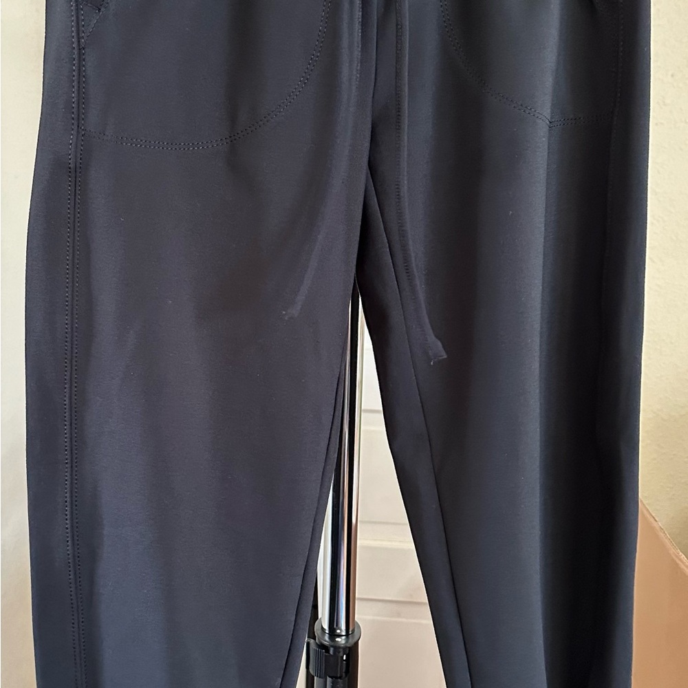 Women’s Black Joggers Mid Calf